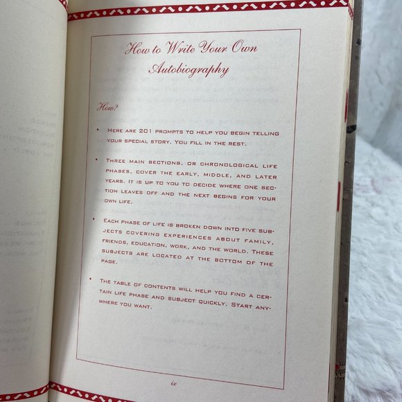 The Book of Myself (1st Edition): A Do-It-Yourself Autobiography in 201 Question - Picture 4 of 9